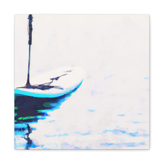 Paddling Through Sunshine - Canvas