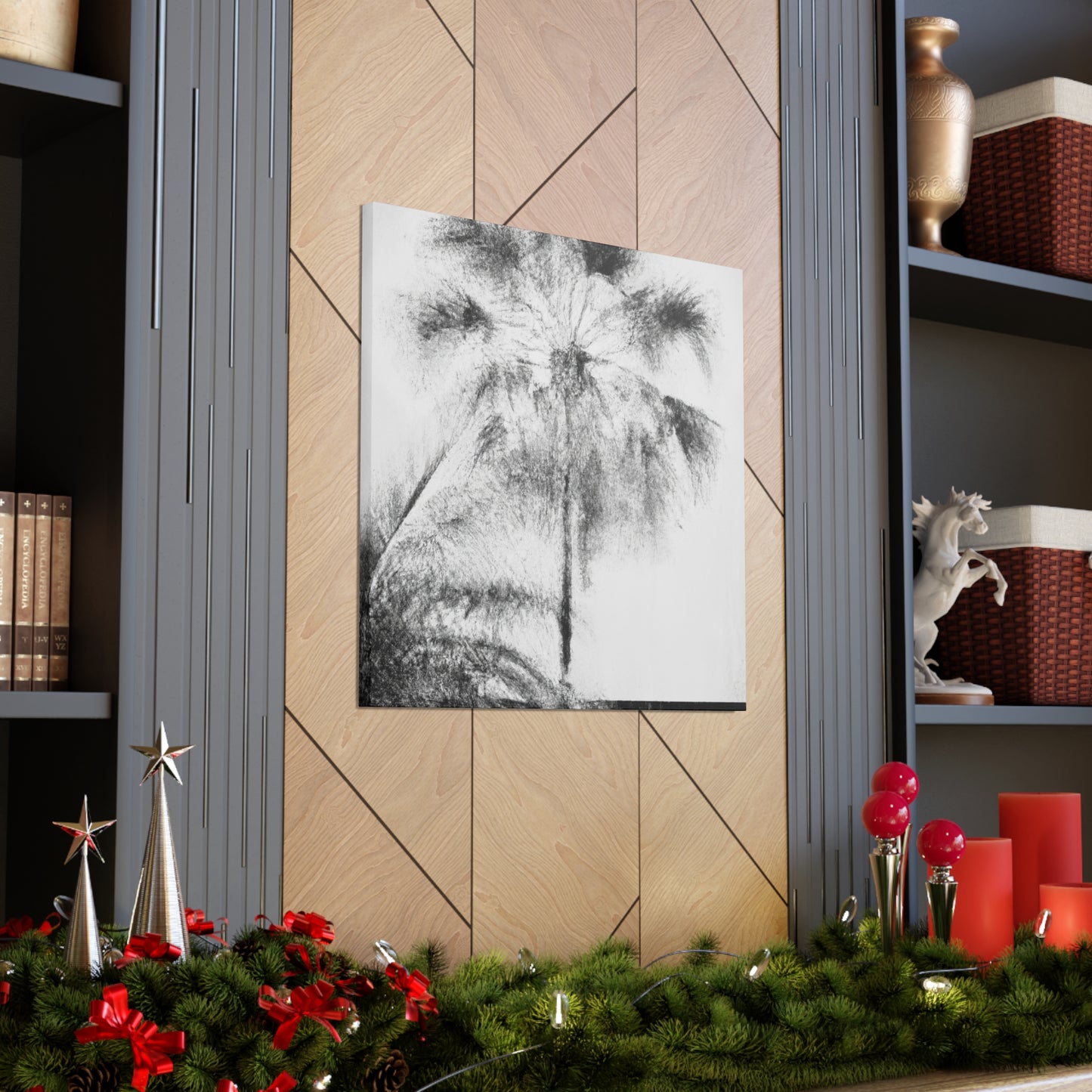 "Palm Tree in Paradise" - Canvas