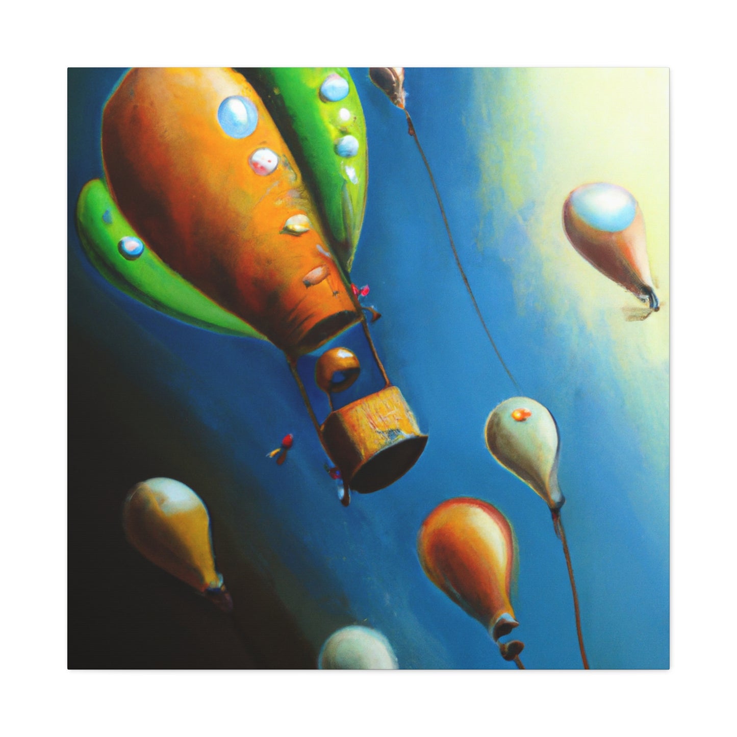 "Skyward Floating Dreams" - Canvas