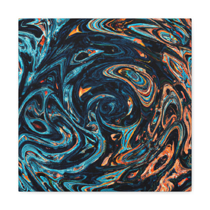 "Starry Sky Swirls" - Canvas