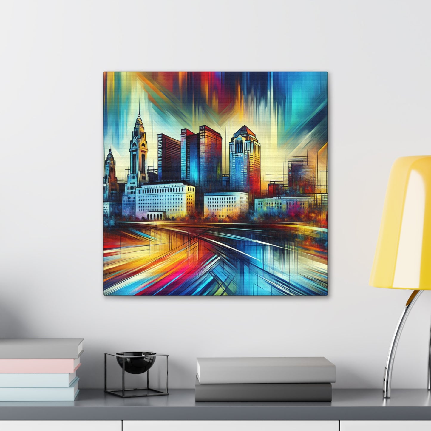 "Columbus: A Tranquil Discovery" - Canvas