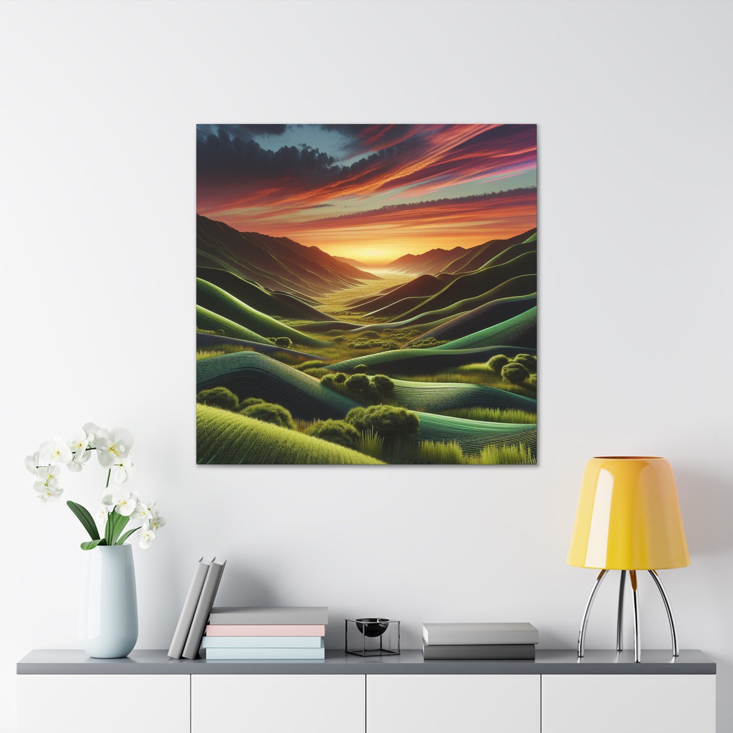 Enigmatic Eden's Haven - Canvas