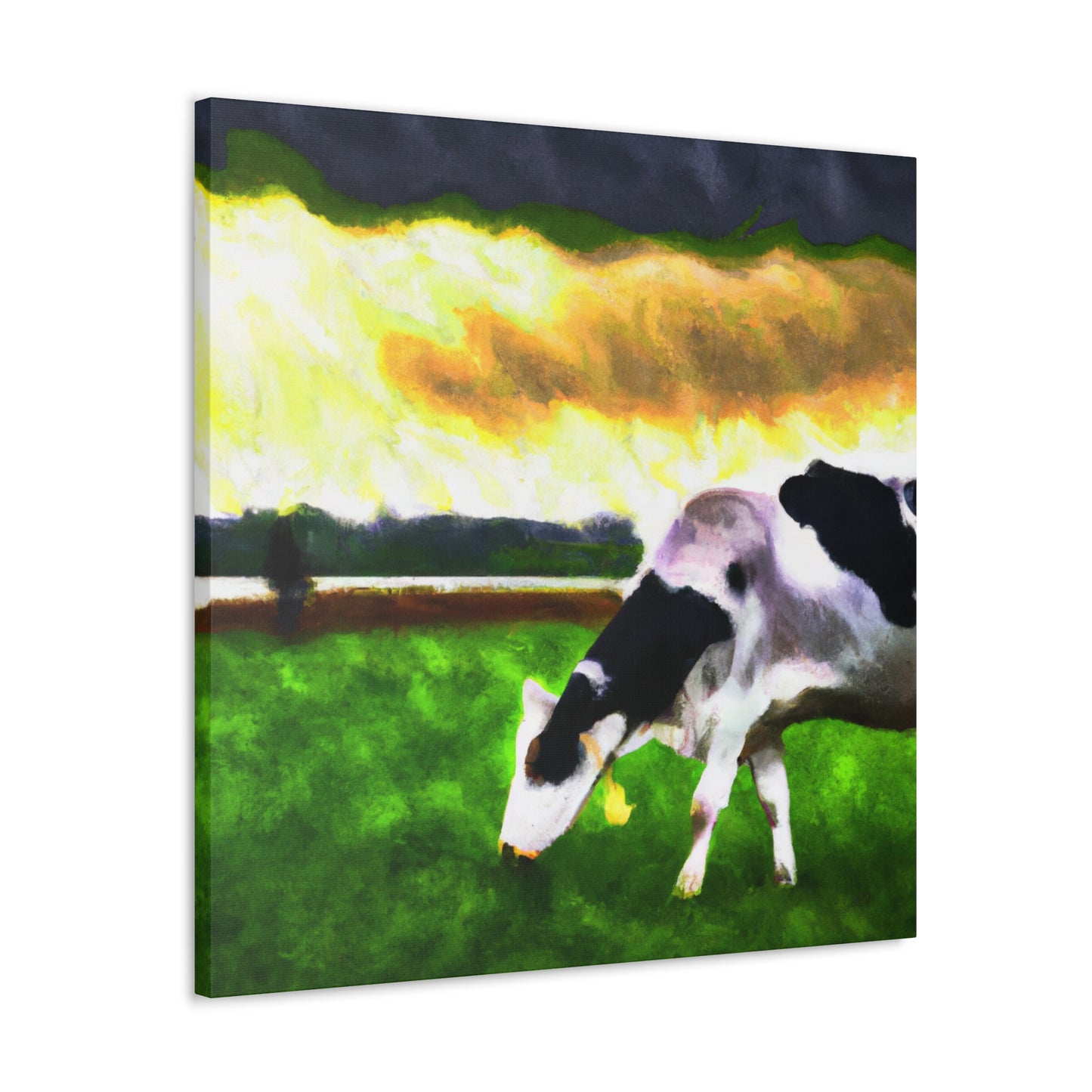 Milky Moo's Majesty - Canvas