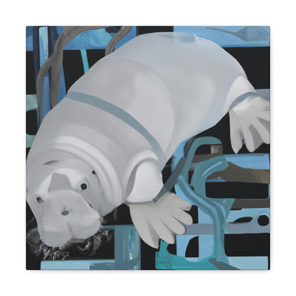 Manatee Magic Majesty - Canvas