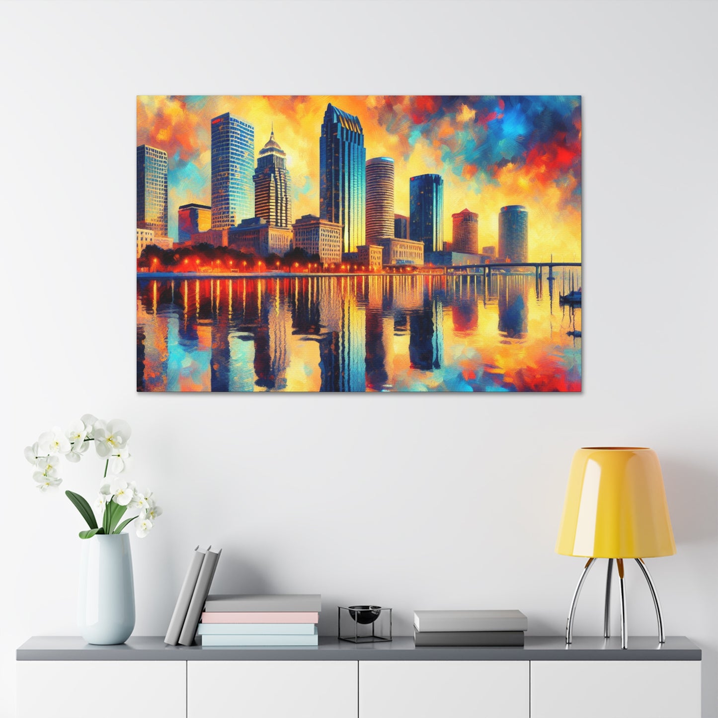 "Enigmatic Tampa Dreams" - Canvas