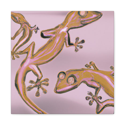 Gecko's Surreal Dream - Canvas