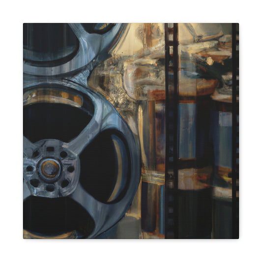 "Cinematic Movie Reel" - Canvas