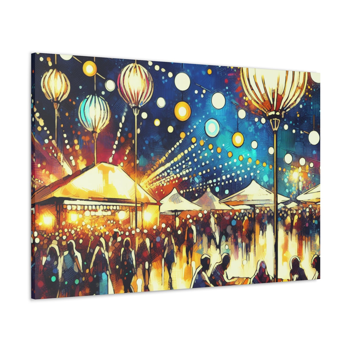 "Celebration of City" - Canvas