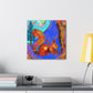 Squirrel's Fauve Frenzy - Canvas