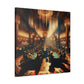 Glimmering Gamescape Mirage - Canvas