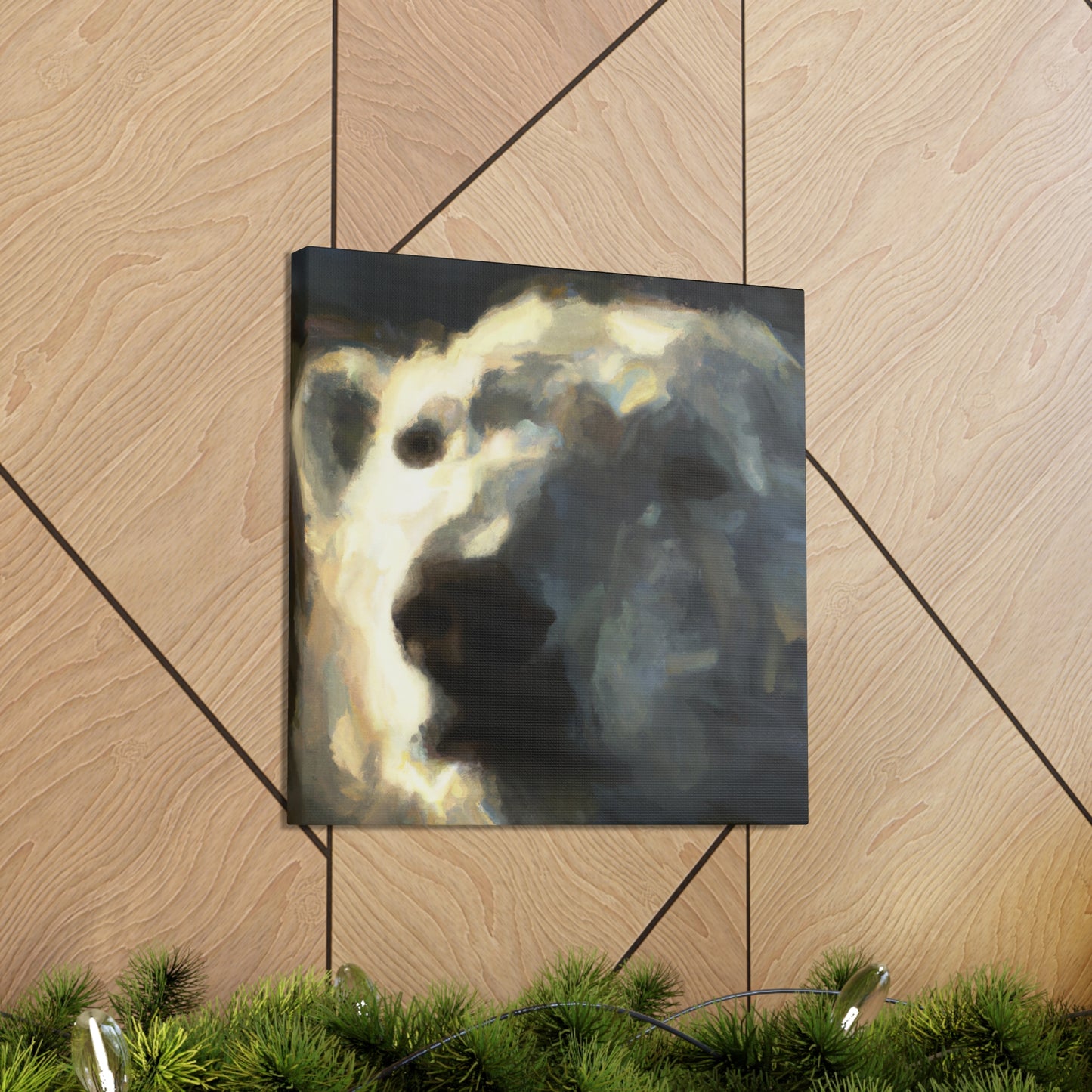 Polar Bear in Color - Canvas