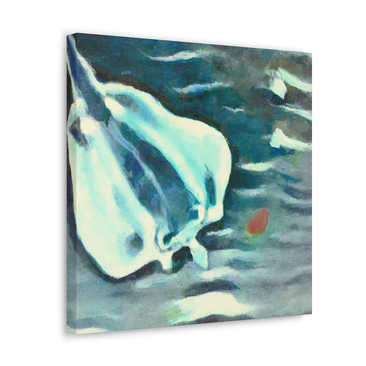 "Stingray in Expressionism" - Canvas