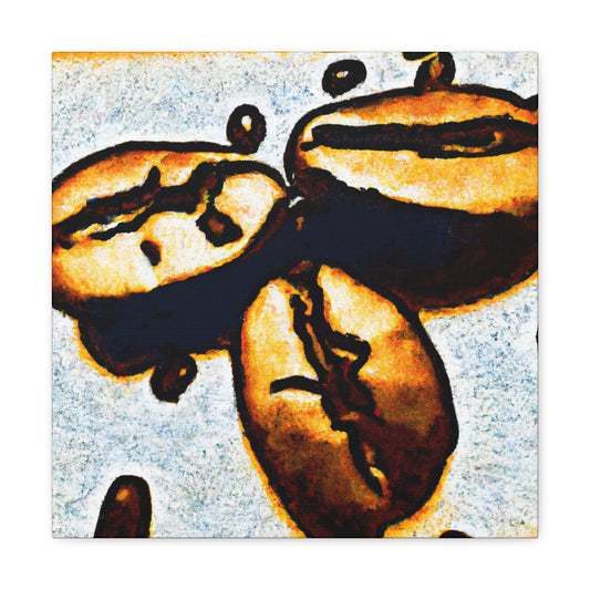 Coffee Beans Pop Art - Canvas