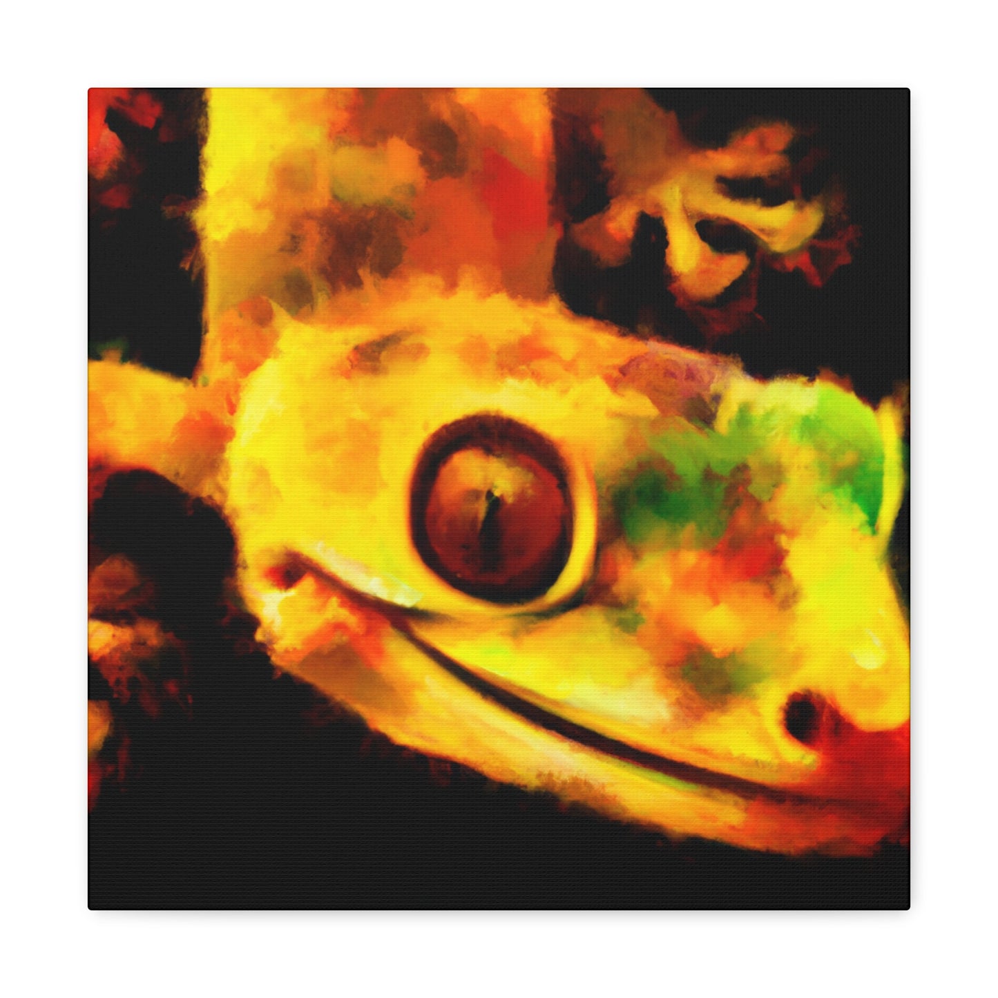 Gecko Enchantment Harmony - Canvas