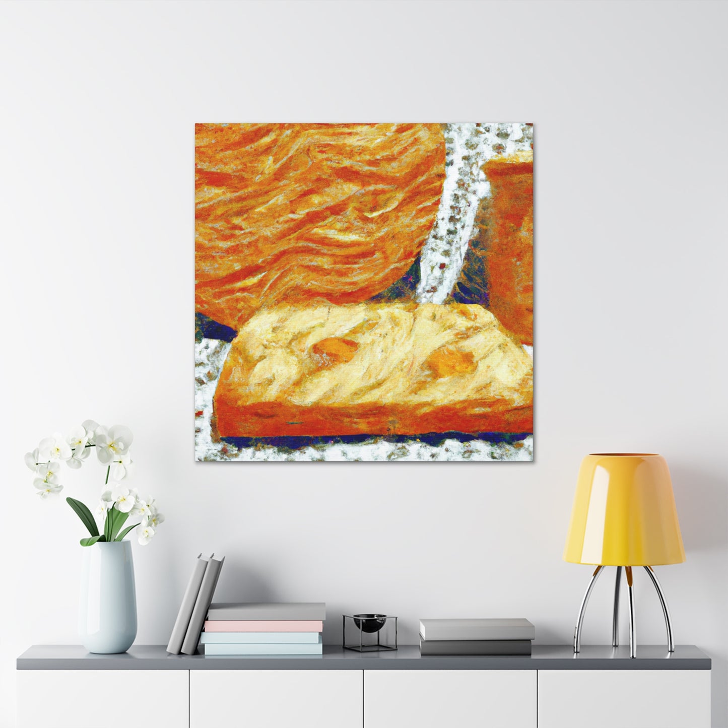 "Bread in the Impressionist". - Canvas