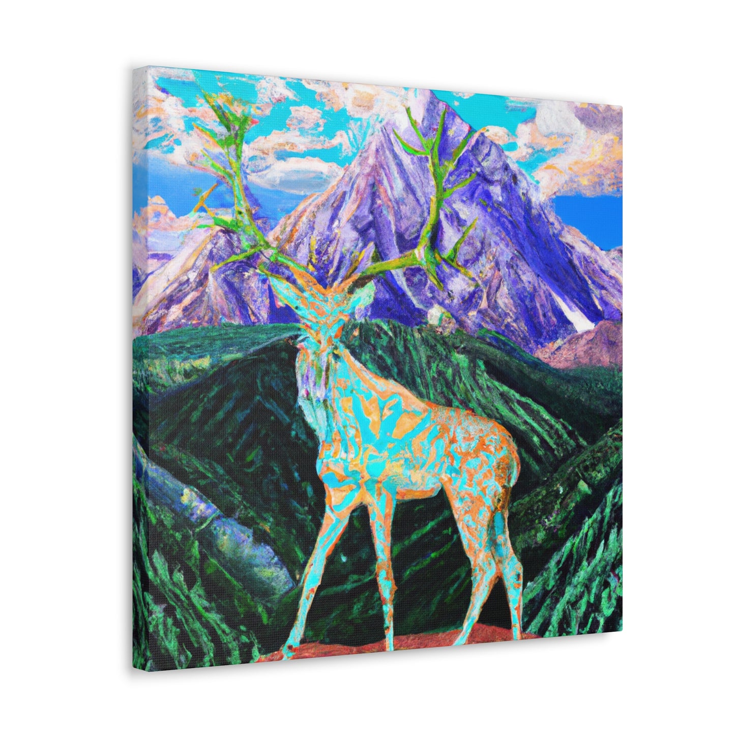 Deer in Dreamland - Canvas