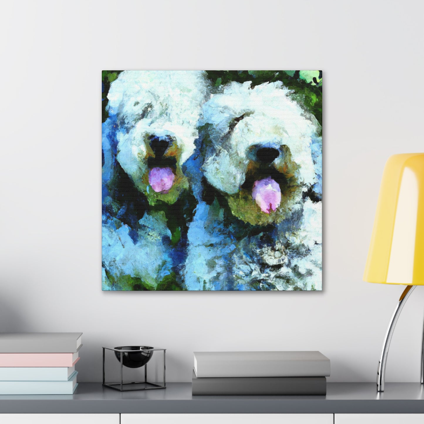 Old English Sheepdog Beauty - Canvas