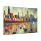 "Cityscape of Hope" - Canvas