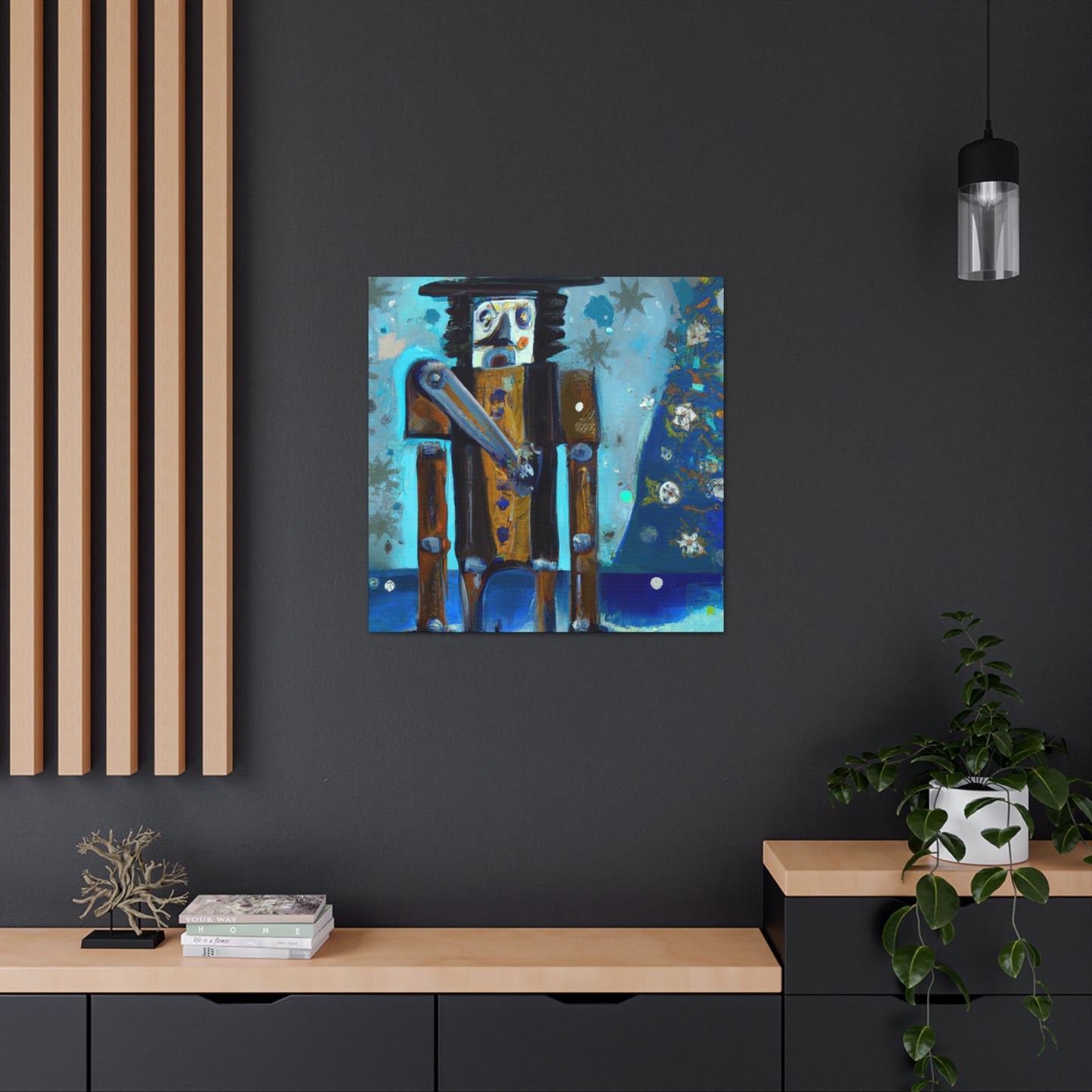 "Nutcracker Expressionism Dream" - Canvas