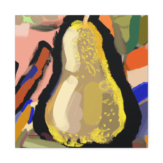 Pear in Abstraction - Canvas