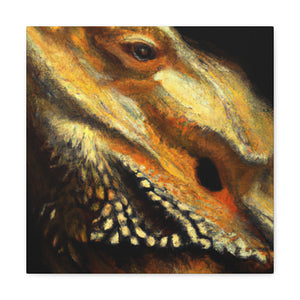 "Reptilian Realism Study" - Canvas