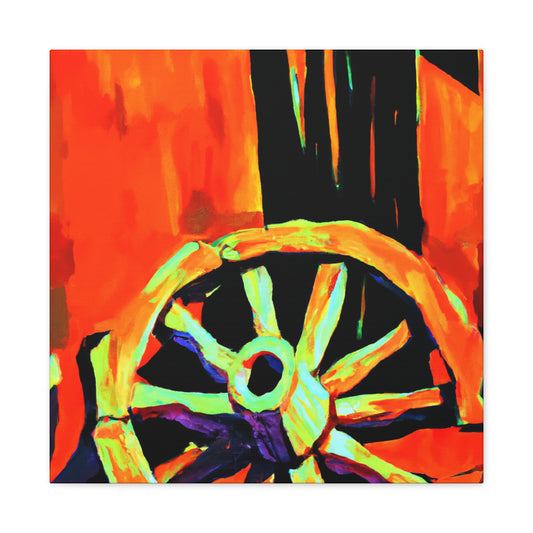 "Wheel of Wonderment" - Canvas