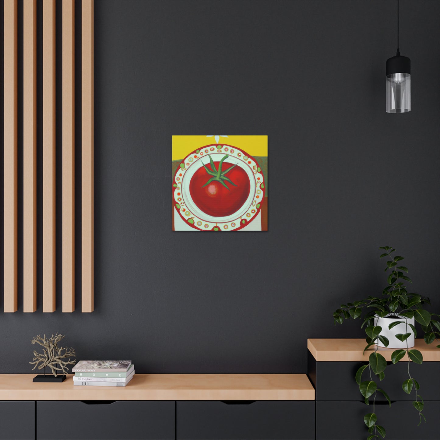 "Tomato's Sweet Bounty" - Canvas