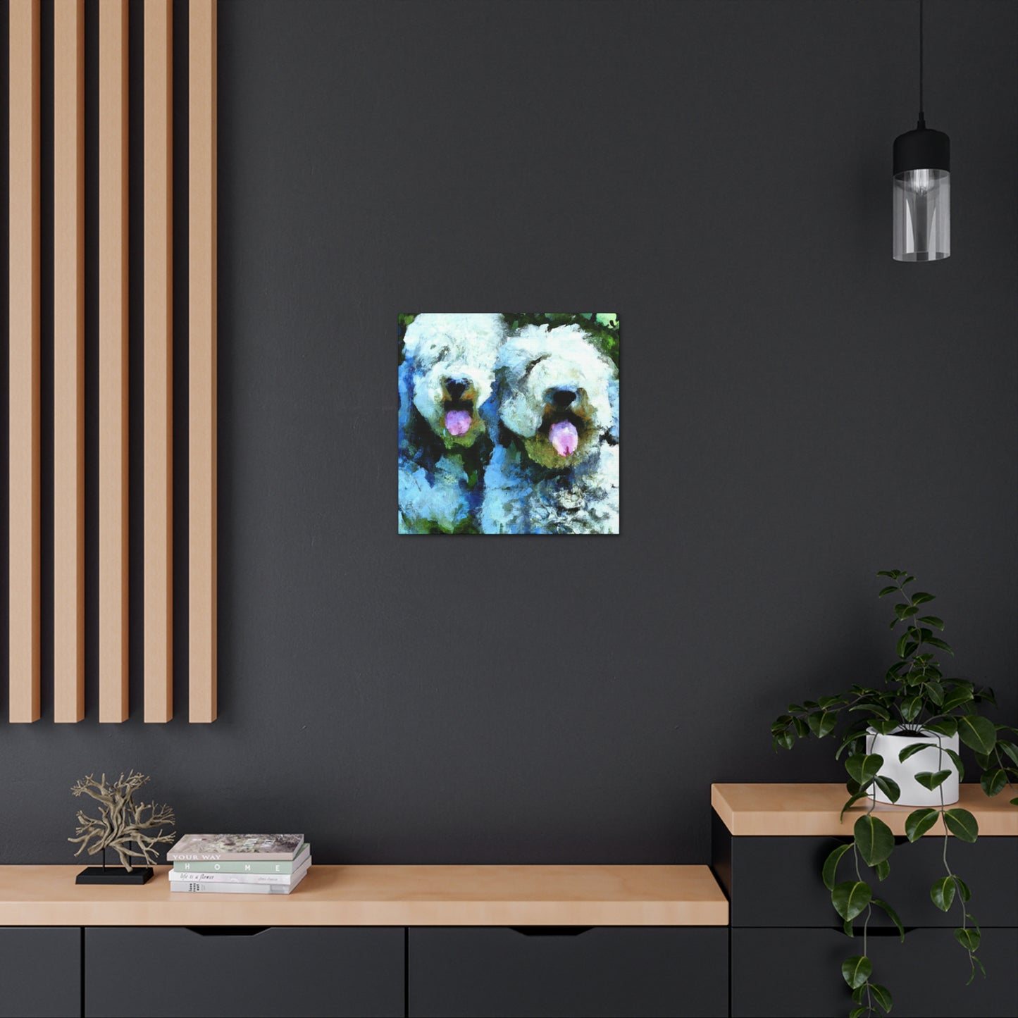 Old English Sheepdog Beauty - Canvas