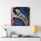 Reptilian Regal Beauty - Canvas