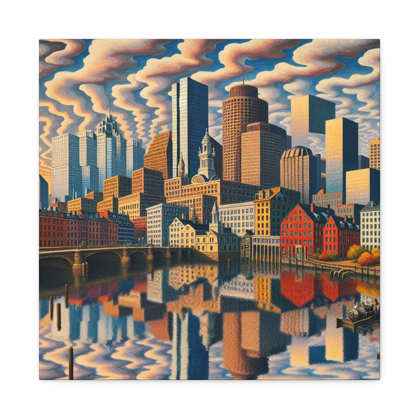 "Visions of Boston Splendor" - Canvas