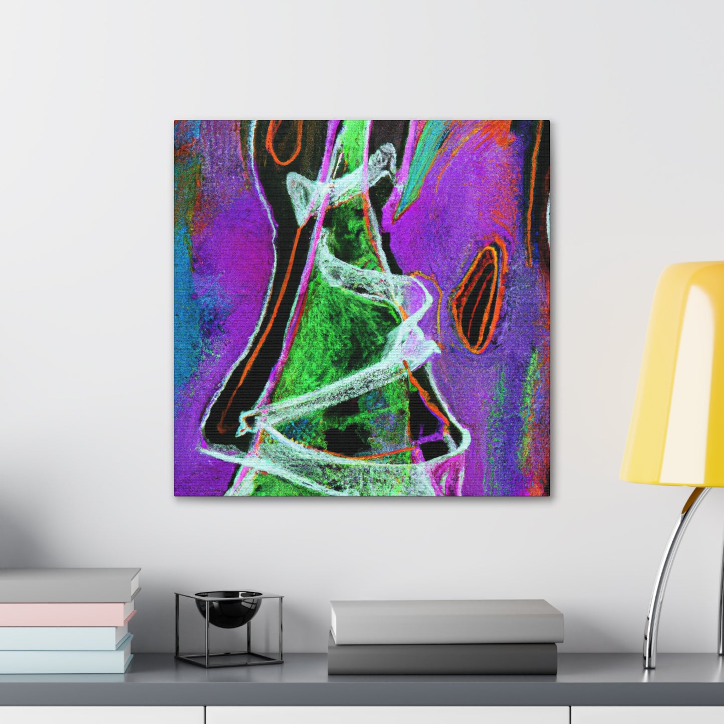 "Surreal Christmas Treefest" - Canvas