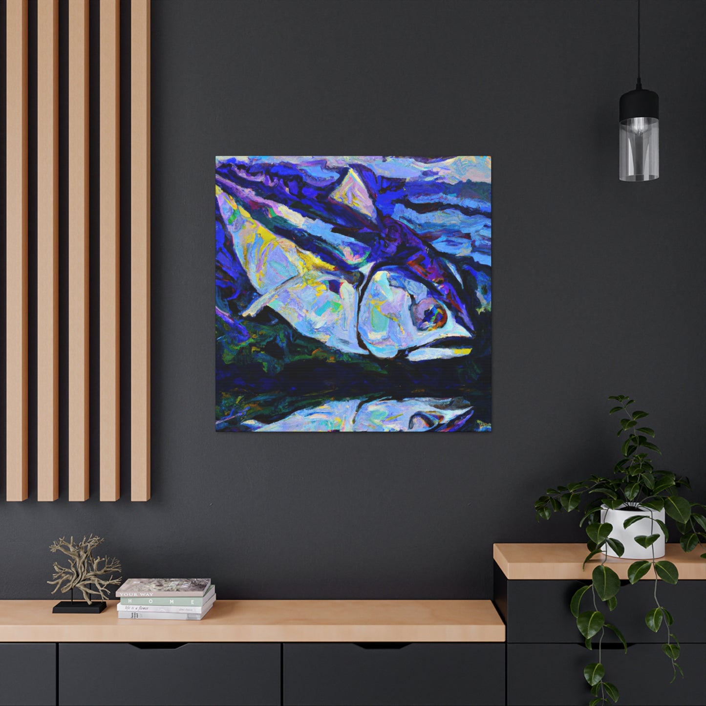 Tuna Fish Impressionism - Canvas