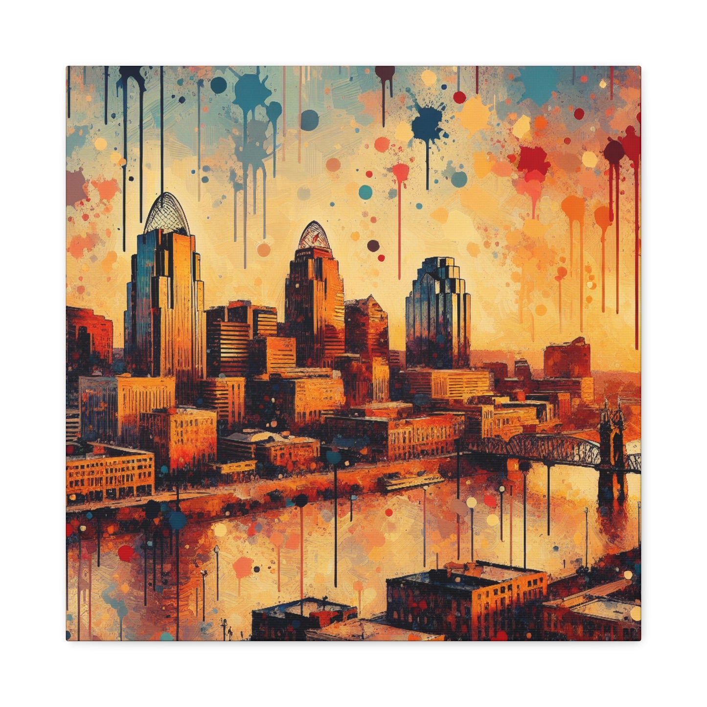 "Enchanting Cincinnati Splendor" - Canvas