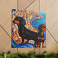 Dachshunds in Artwork - Canvas