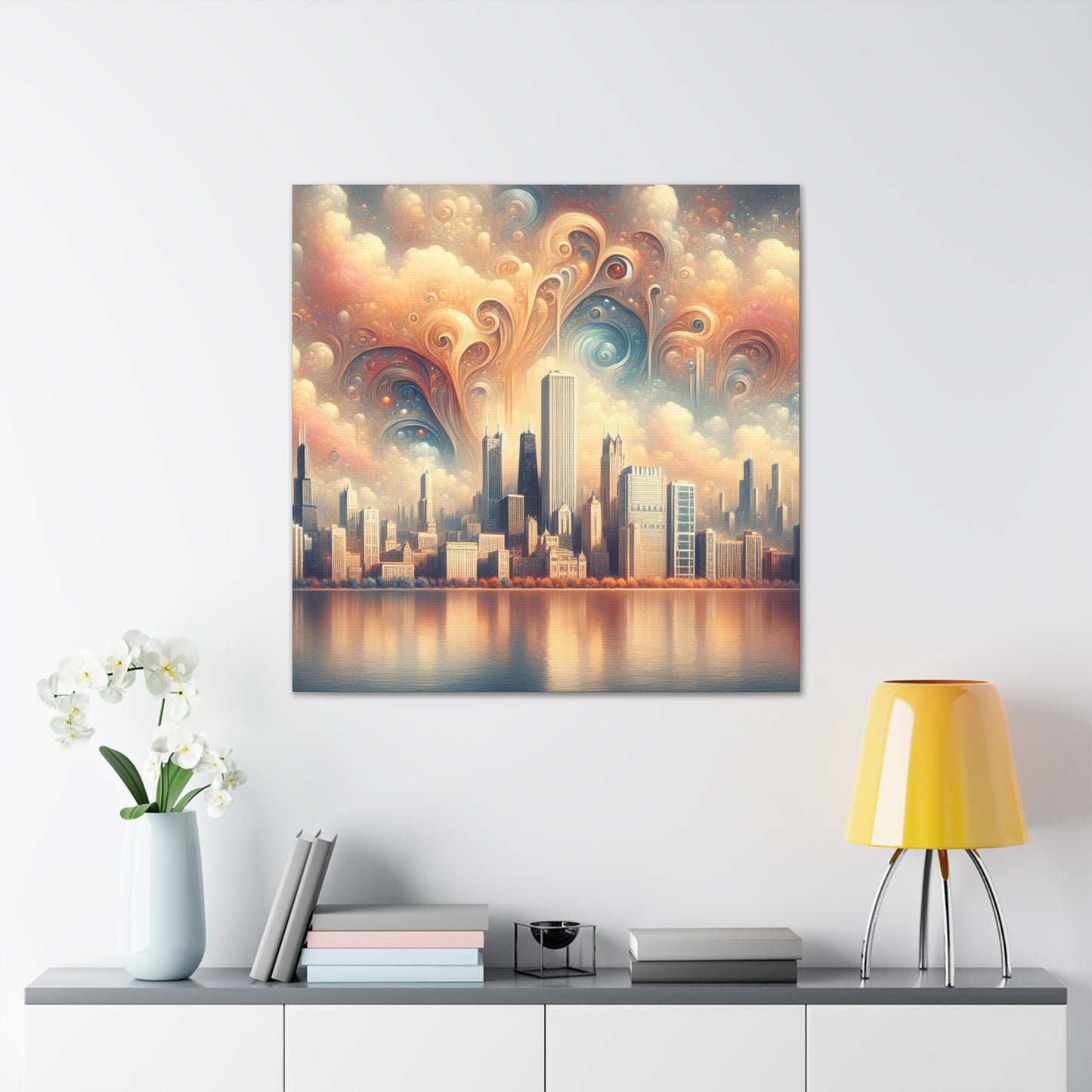 "Glimpses of Urban Enigma" - Canvas