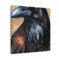 American Crow Realism. - Canvas