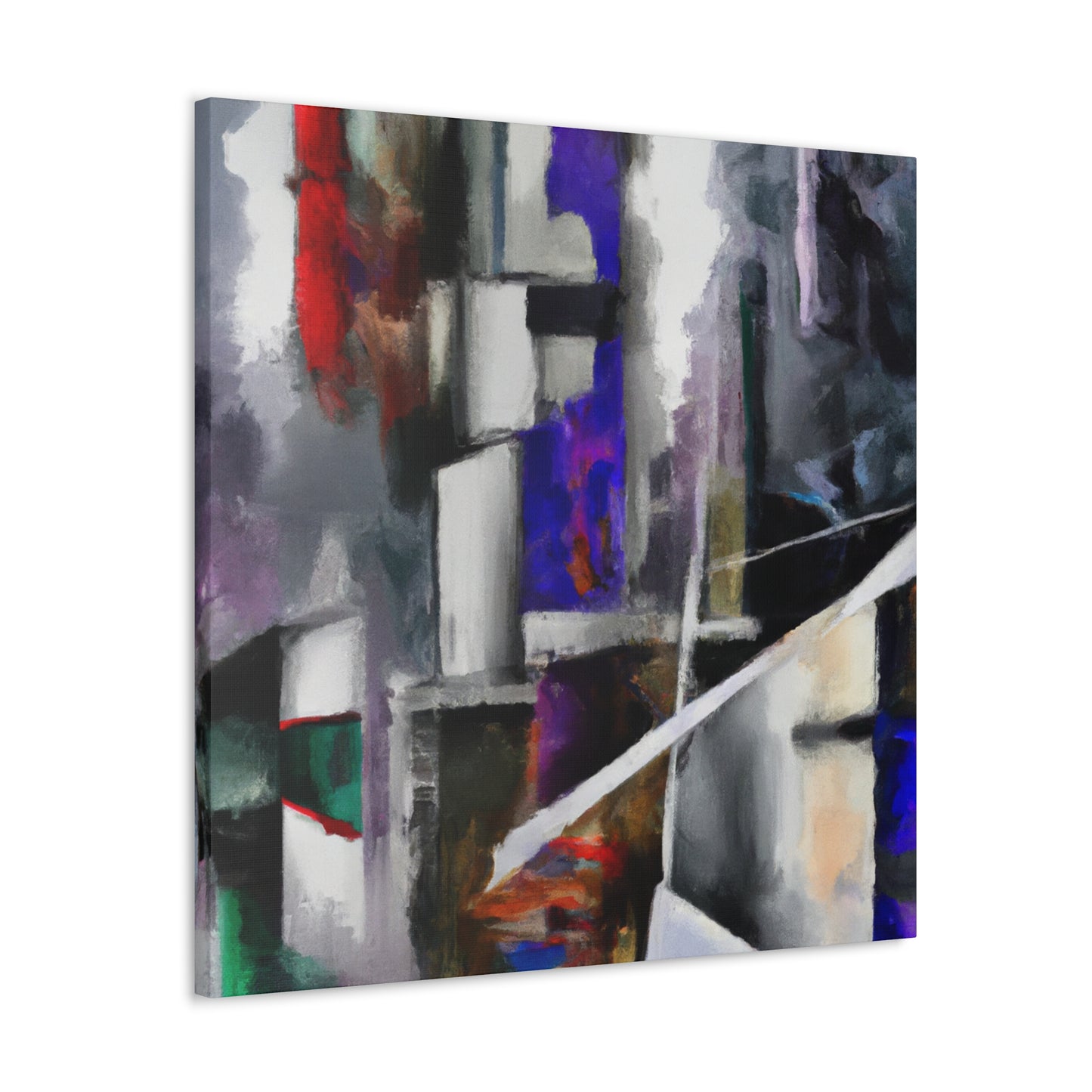 "Postmodern Expression Abstract" - Canvas