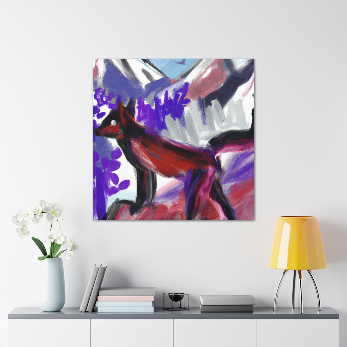 Fox and Freedom Dance - Canvas