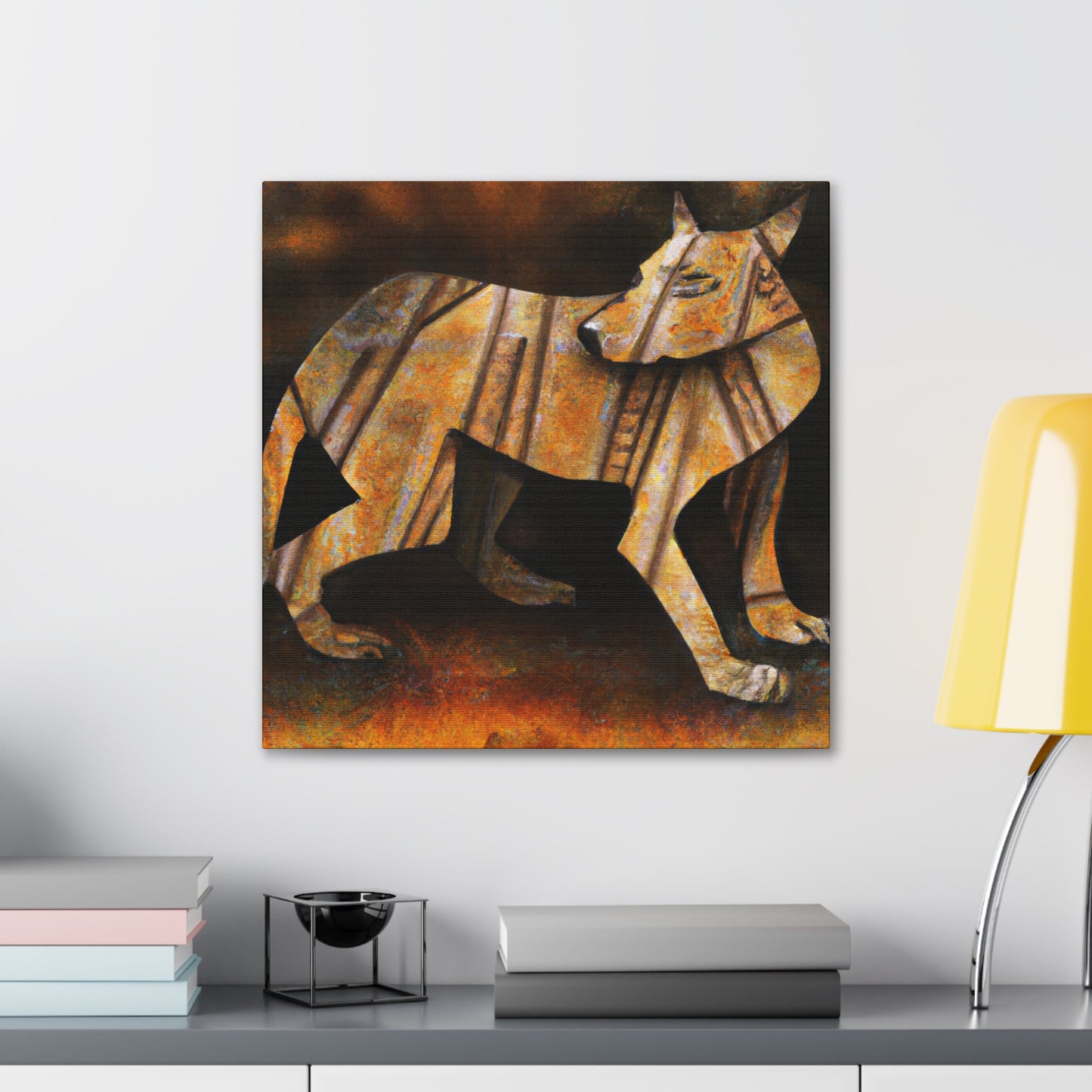 Roaring Tasmanian Tiger - Canvas