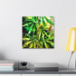 Cannabis Sativa Impression - Canvas