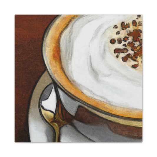 Cappucino in Art Deco - Canvas