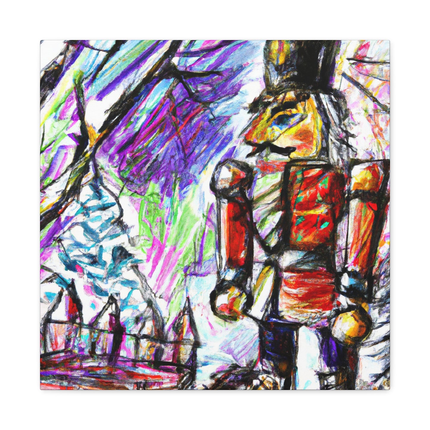 The Nutcracker Scene - Canvas