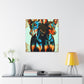 Fierce Doberman Loveliness - Canvas