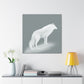 Arctic Wolf Splendor - Canvas