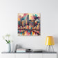 Magic City Vivid Expression - Canvas