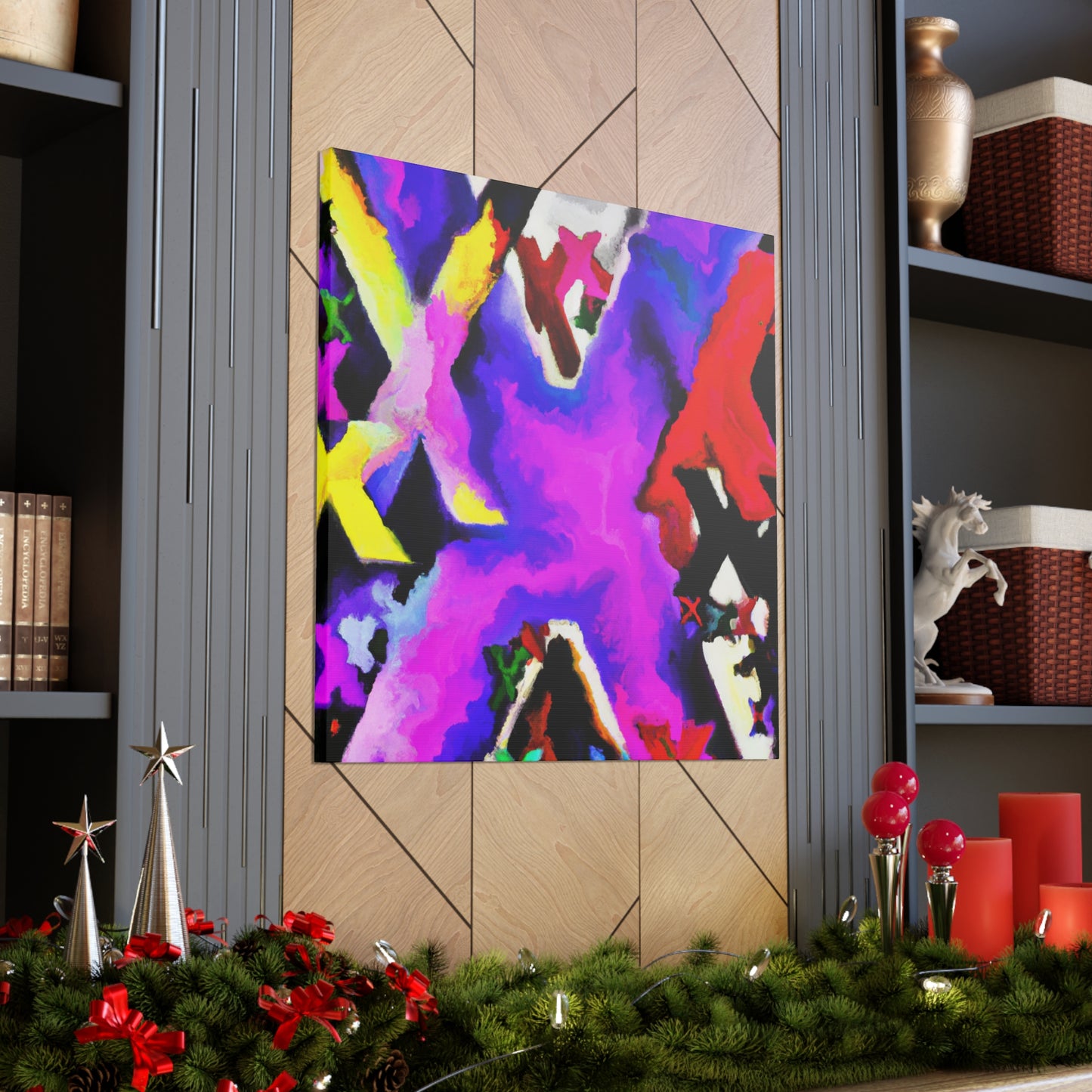 "X's Abstract Utopia" - Canvas