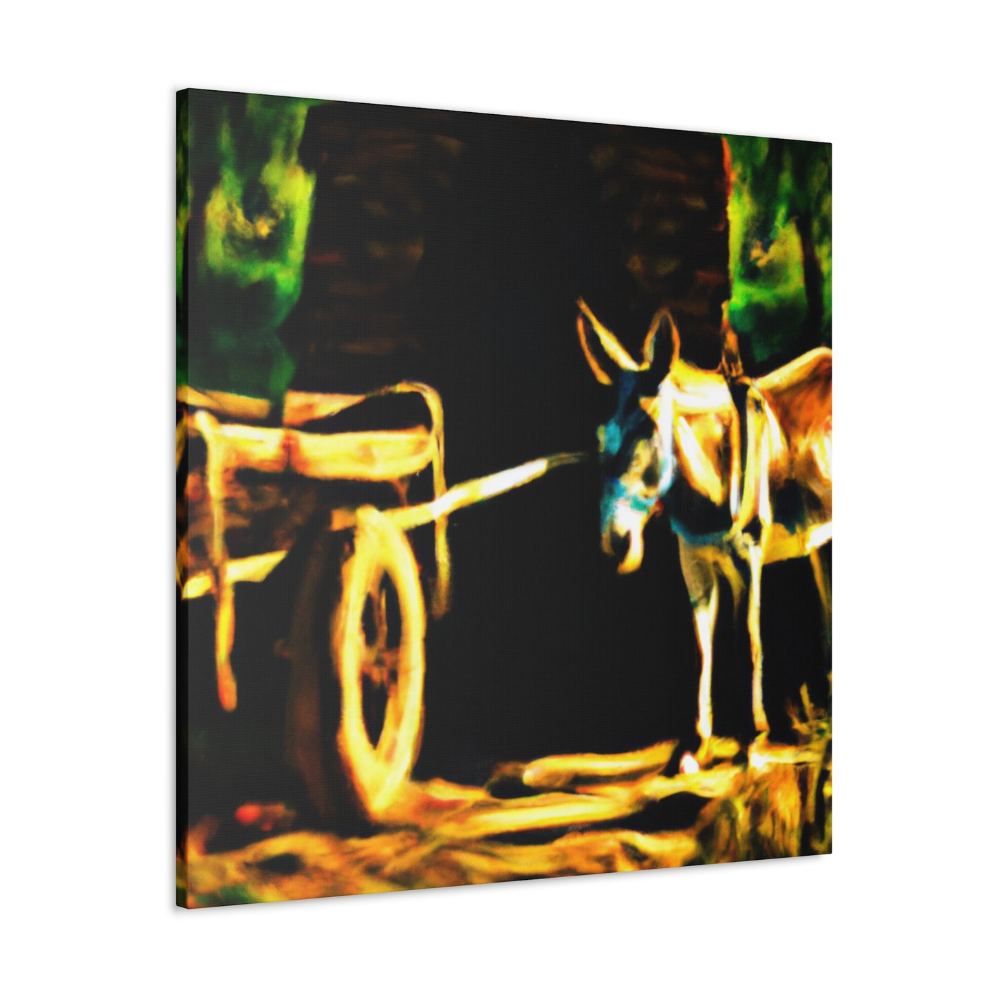 The Mule's Majesty. - Canvas