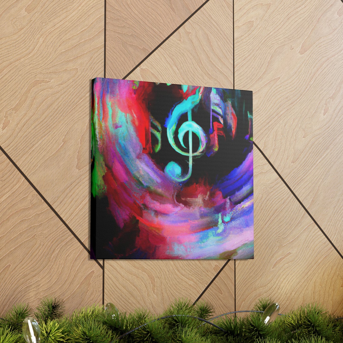 "Rhythm of the Notes" - Canvas