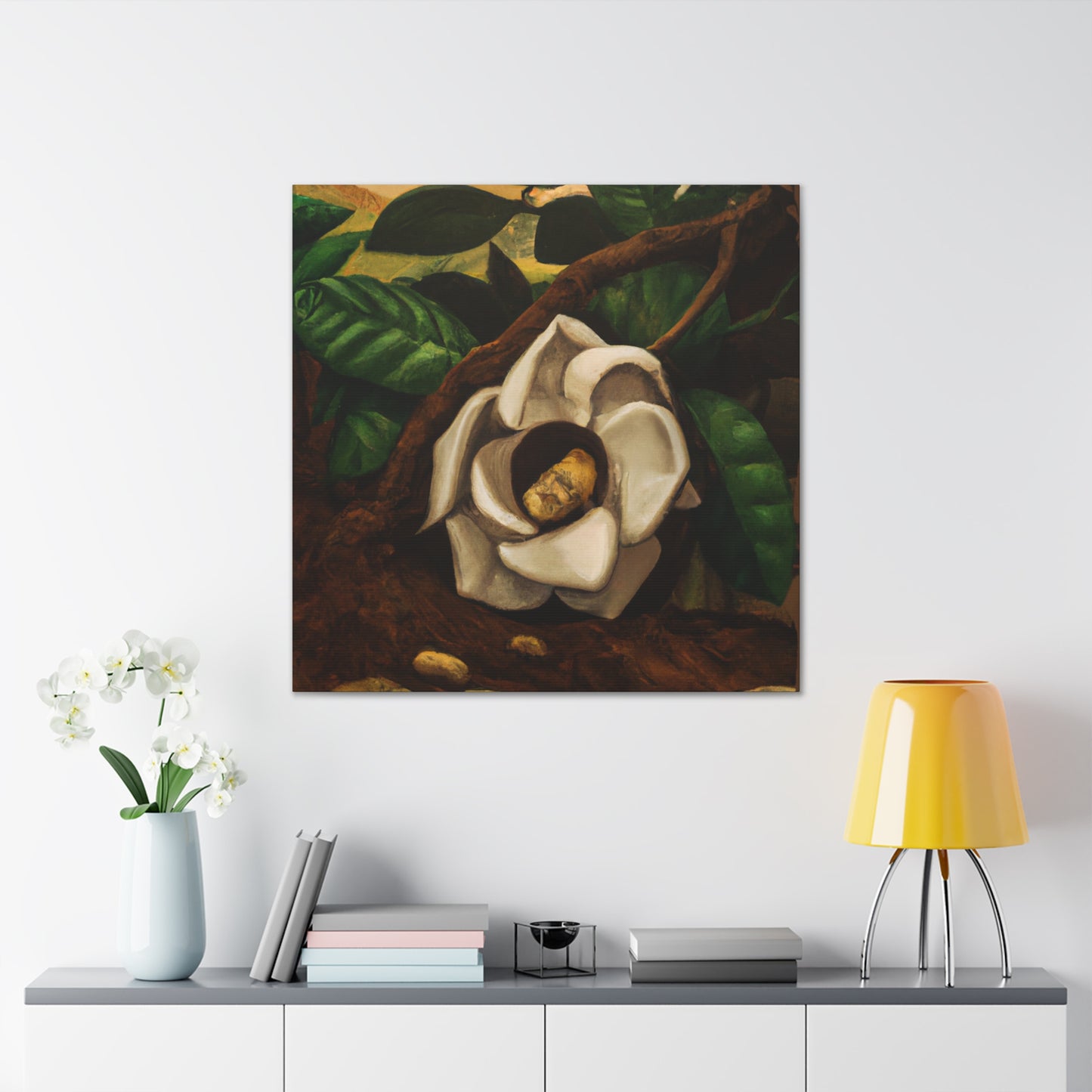 "Gardenia in Surrealism" - Canvas