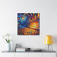 "Enigmatic Midnight Exuberance" - Canvas